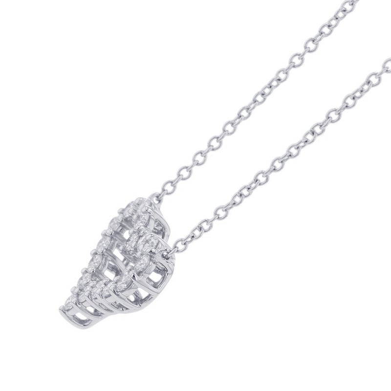 ティファニー ネックレス センチメンタル ハート ペンダント ミニ ダイヤモンド 計0.31ct Pt950プラチナ 60007393 Tiffany&Co.