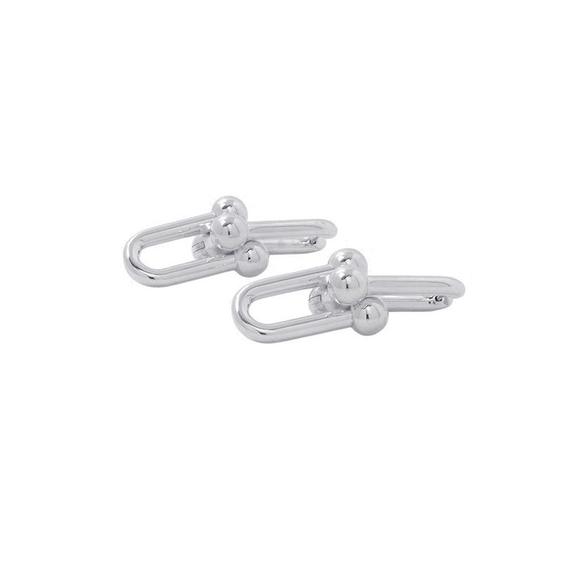 ティファニー ピアス ハードウェア リンク エクストララージ SV925シルバー 60013153 Tiffany&Co. ジュエリー