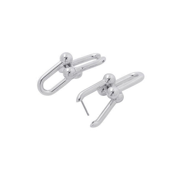 ティファニー ピアス ハードウェア リンク エクストララージ SV925シルバー 60013153 Tiffany&Co. ジュエリー