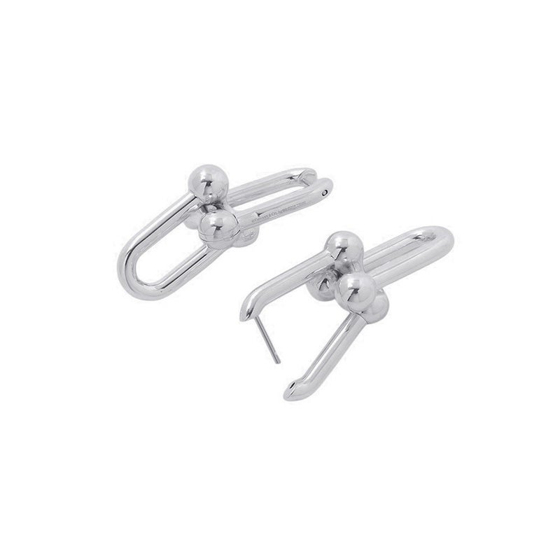 ティファニー ピアス ハードウェア リンク エクストララージ SV925シルバー 60013153 Tiffany&Co. ジュエリー