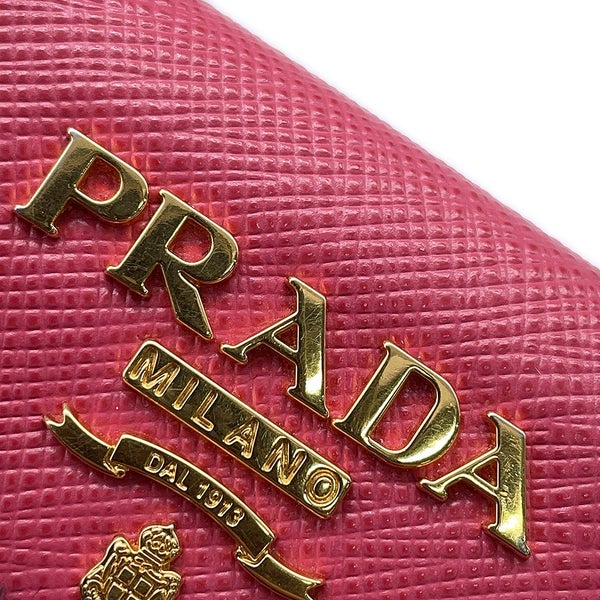 プラダ 三つ折り財布 サフィアーノ 1MH021 PRADA 財布 コンパクト財布