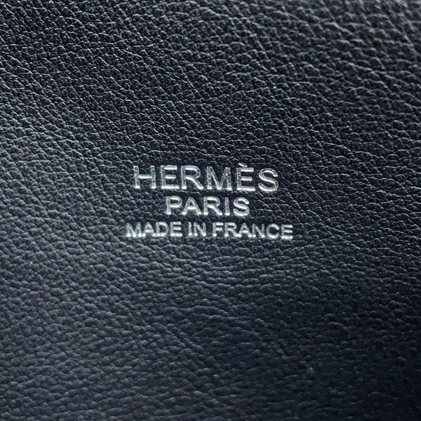 エルメス ハンドバッグ ボリード31 ブラック/シルバー金具 トリヨンクレマンス Z刻印 HERMES 2wayショルダーバッグ 黒