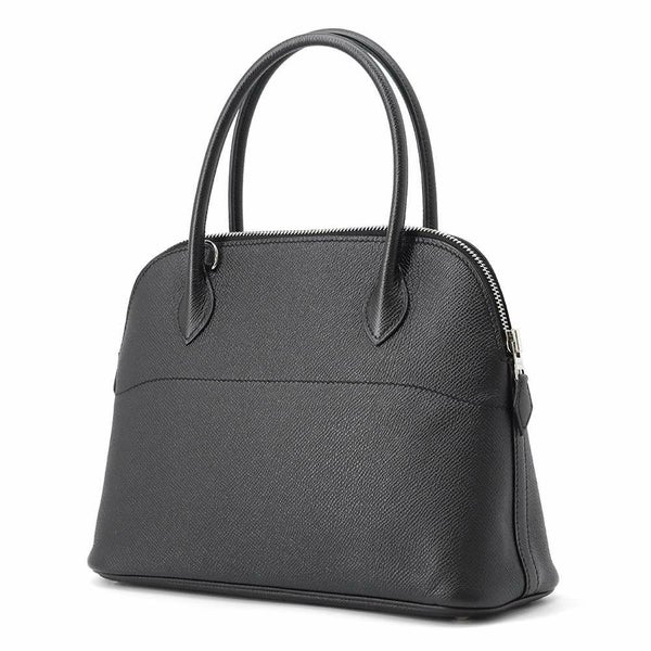 エルメス ハンドバッグ ボリード27 ブラック/シルバー金具 ヴォーエプソン Y刻印 HERMES 2way 黒