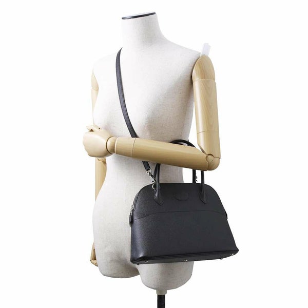 エルメス ハンドバッグ ボリード27 ブラック/シルバー金具 ヴォーエプソン Y刻印 HERMES 2way 黒