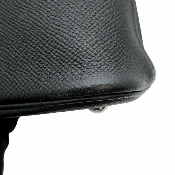 エルメス ハンドバッグ ボリード27 ブラック/シルバー金具 ヴォーエプソン Y刻印 HERMES 2way 黒
