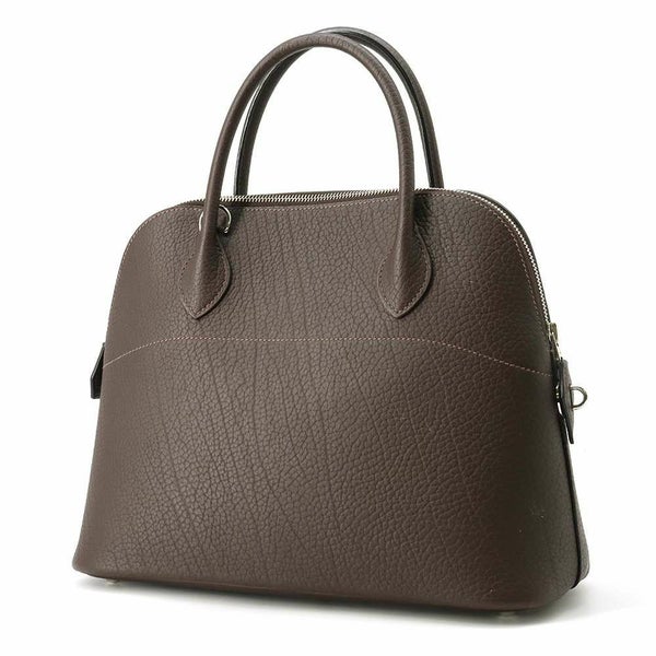 エルメス ハンドバッグ ボリード31 マロンフォンセ/シルバー金具 ヴァッシュフィヨルド □K刻印 2way
