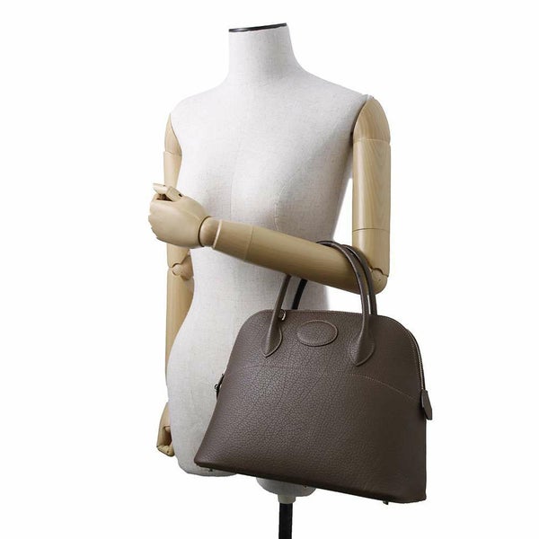 エルメス ハンドバッグ ボリード31 マロンフォンセ/シルバー金具 ヴァッシュフィヨルド □K刻印 2way