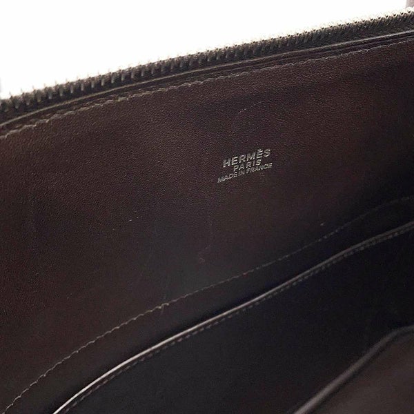 エルメス ハンドバッグ ボリード31 マロンフォンセ/シルバー金具 ヴァッシュフィヨルド □K刻印 2way