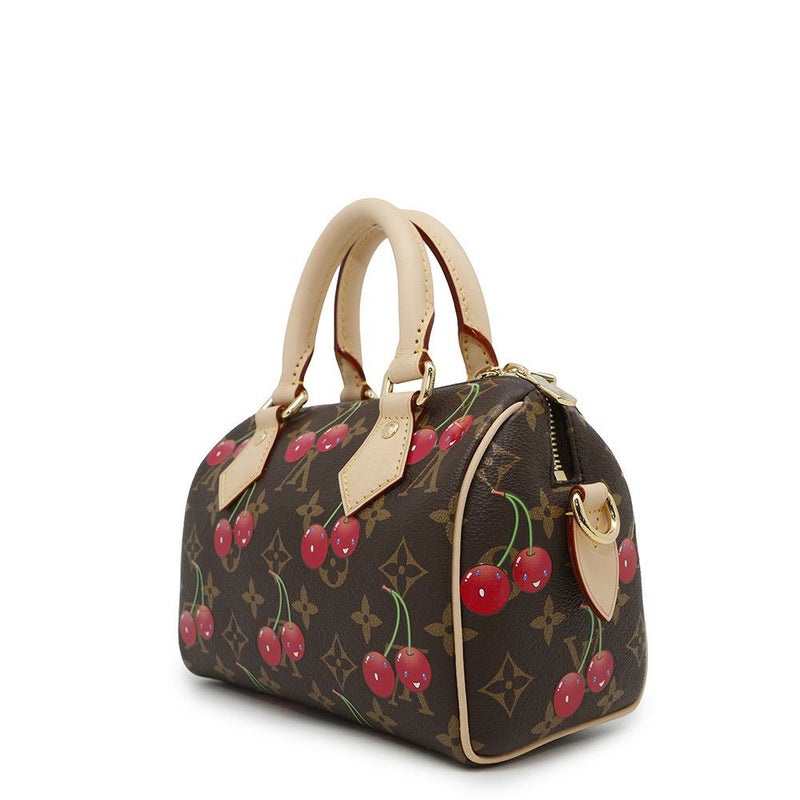 ルイヴィトン ハンドバッグ モノグラム・チェリー LV × TM スピーディ・バンドリエール M13094 草間彌生