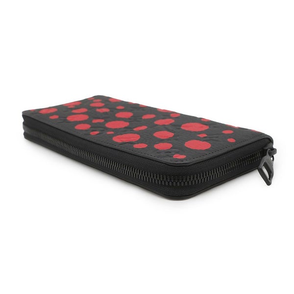ルイヴィトン モノグラム・アンプラント インフィニティ ドット LV × YK ジッピーウォレット・ヴェルティカル M81904 草間彌生