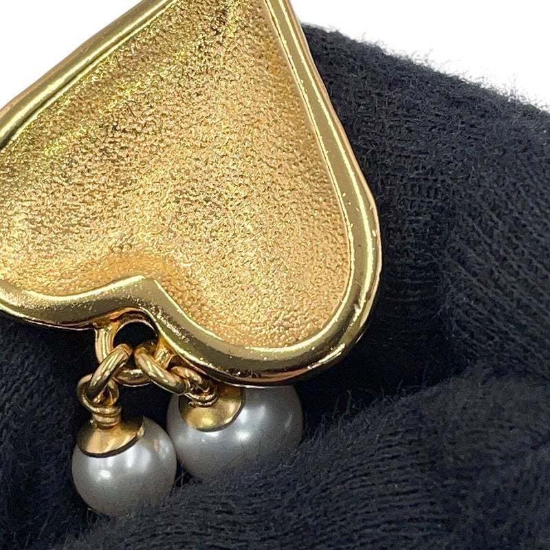 シャネル ネックレス ココマーク ハート フェイクパール ラインストーン B23K CHANEL アクセサリー