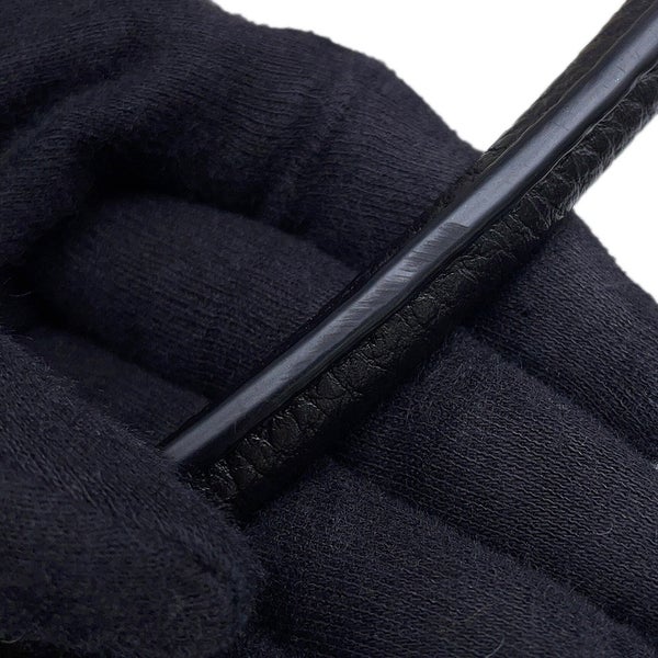 シャネル ショルダーバッグ ココマーク ショッピングバッグ スモール カーフスキン ツイード AS6288 CHANEL 黒