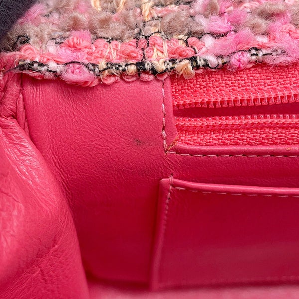 シャネル ハンドバッグ ココマーク マトラッセ 親子バッグ ツイード CHANEL