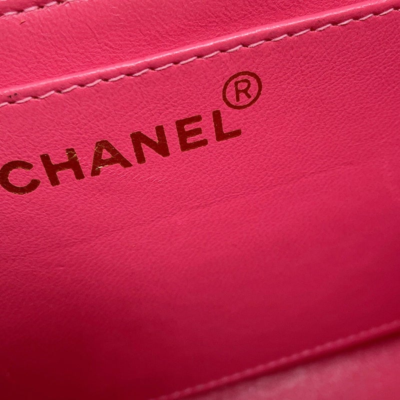 シャネル ハンドバッグ ココマーク マトラッセ 親子バッグ ツイード CHANEL