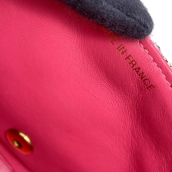 シャネル ハンドバッグ ココマーク マトラッセ 親子バッグ ツイード CHANEL