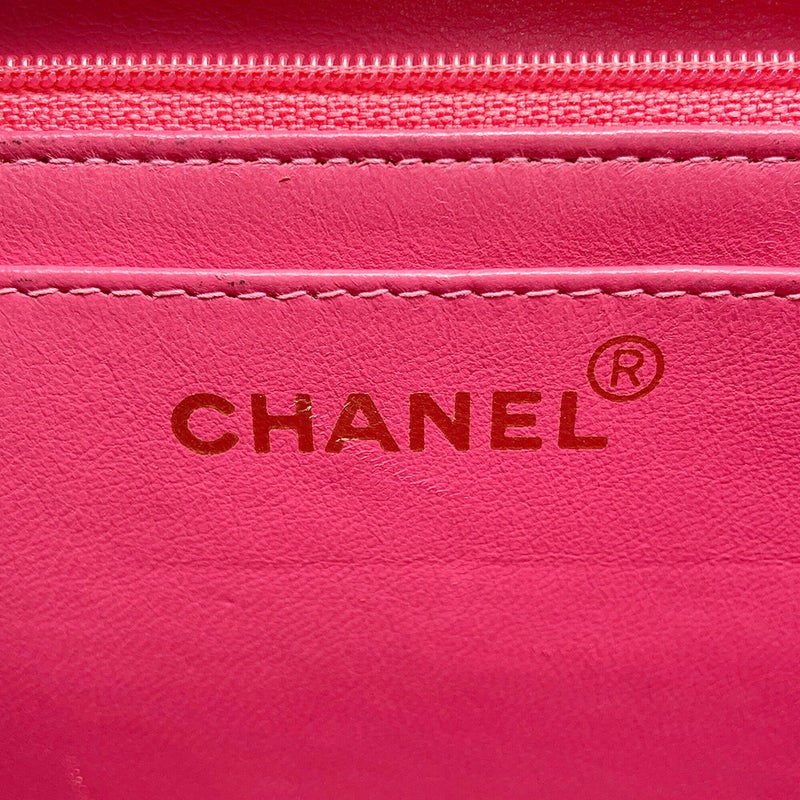 シャネル ハンドバッグ ココマーク マトラッセ 親子バッグ ツイード CHANEL