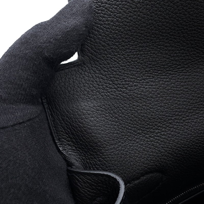 エルメス ハンドバッグ ケリー28 内縫い ブラック/シルバー金具 トゴ Y刻印 ２wayショルダー 黒