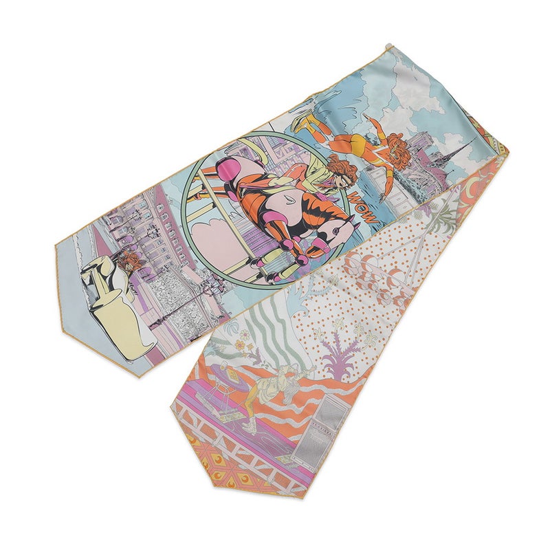 エルメス スカーフ マキシツイリー 初鳴き、ワオ！ Le Premier Chant, Wow！ HERMES シルク 2022年春夏