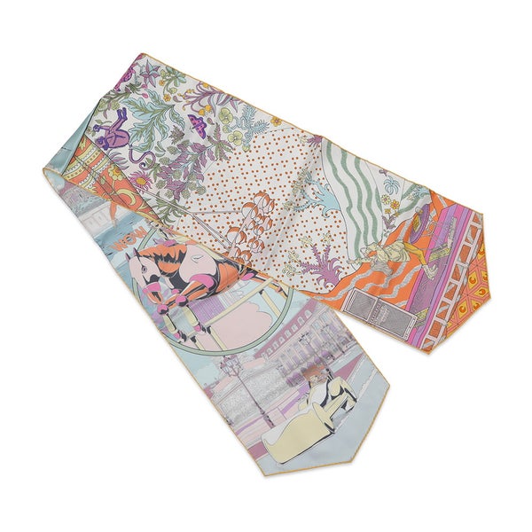 エルメス スカーフ マキシツイリー 初鳴き、ワオ！ Le Premier Chant, Wow！ HERMES シルク 2022年春夏