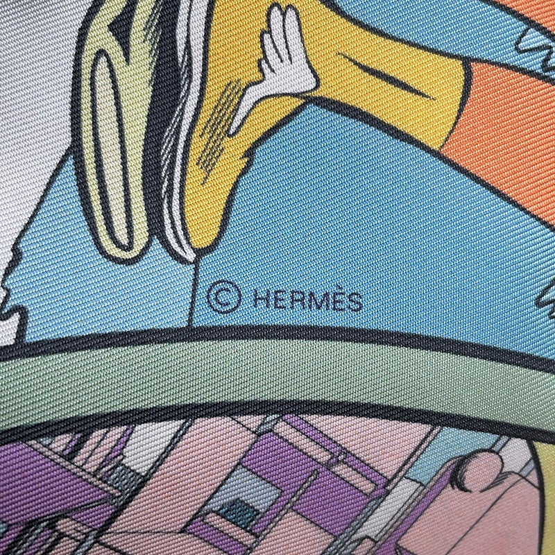 エルメス スカーフ マキシツイリー 初鳴き、ワオ！ Le Premier Chant, Wow！ HERMES シルク 2022年春夏