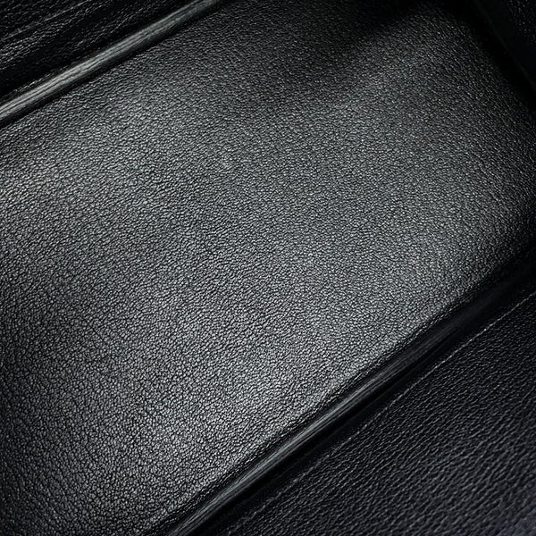 エルメス バーキン30 ブラック/ゴールド金具 トリヨンクレマンス A刻印 HERMES Birkin ハンドバッグ 黒