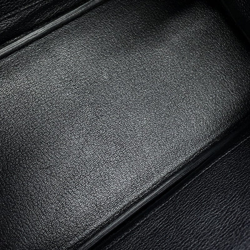 エルメス バーキン30 ブラック/ゴールド金具 トリヨンクレマンス A刻印 HERMES Birkin ハンドバッグ 黒