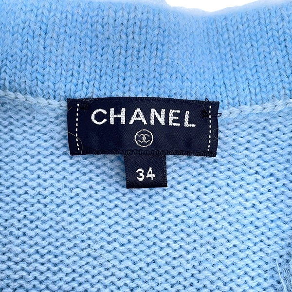 シャネル カーディガン スノーフレークボタン カシミヤ レディースサイズ34 CHANEL ニット