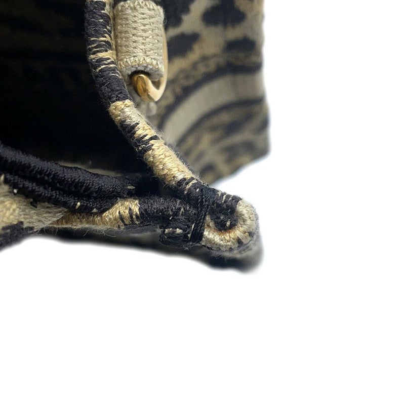 クリスチャン・ディオール ハンドバッグ ブックトートミニ レオパード S5555CRHM Christian Dior 2wayショルダー ヒョウ柄