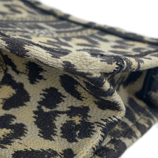 クリスチャン・ディオール ハンドバッグ ブックトートミニ レオパード S5555CRHM Christian Dior 2wayショルダー ヒョウ柄