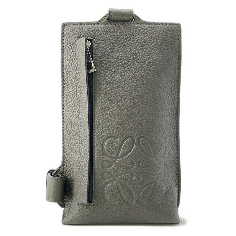 ロエベ ボディバッグ アナグラム バーティカル Tポケット レザー C500P02X02 LOEWE バッグ