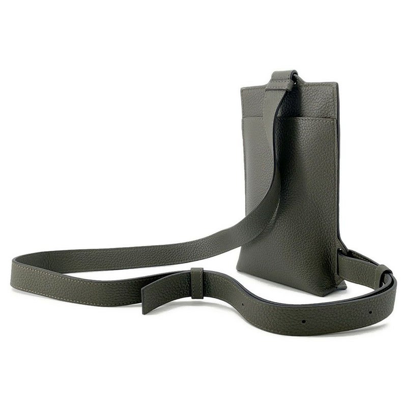 ロエベ ボディバッグ アナグラム バーティカル Tポケット レザー C500P02X02 LOEWE バッグ