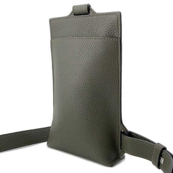 ロエベ ボディバッグ アナグラム バーティカル Tポケット レザー C500P02X02 LOEWE バッグ