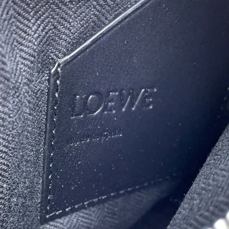 ロエベ ボディバッグ アナグラム バーティカル Tポケット レザー C500P02X02 LOEWE バッグ