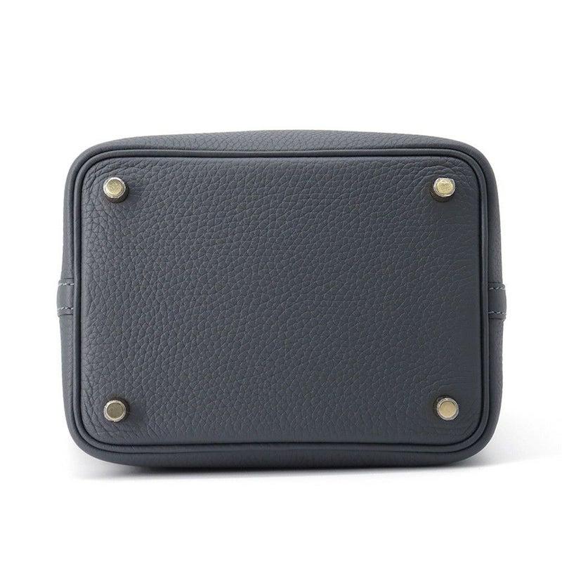 エルメス ハンドバッグ ピコタンロックPM グリミスティ/シャンパンゴールド金具 トリヨンクレマンス W刻印