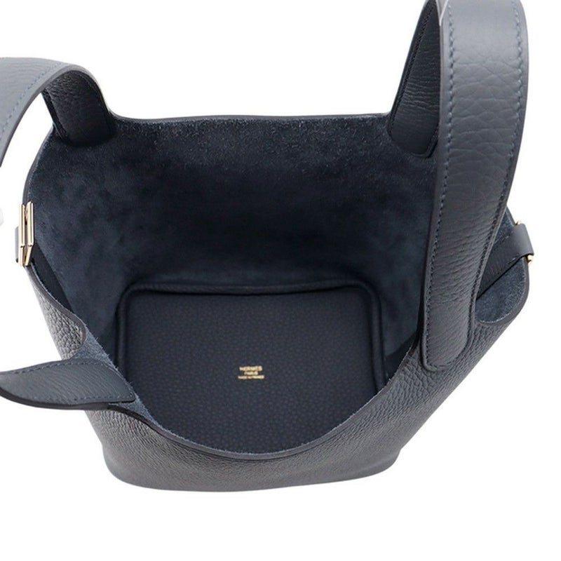 エルメス ハンドバッグ ピコタンロックPM グリミスティ/シャンパンゴールド金具 トリヨンクレマンス W刻印