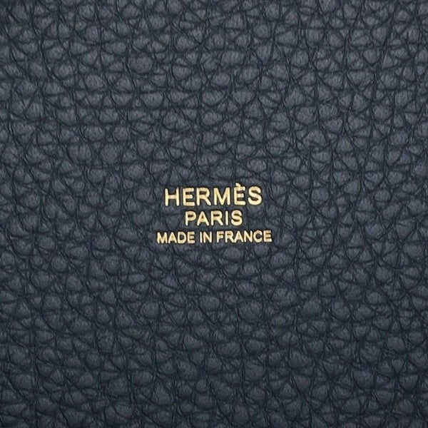 エルメス ハンドバッグ ピコタンロックPM グリミスティ/シャンパンゴールド金具 トリヨンクレマンス W刻印