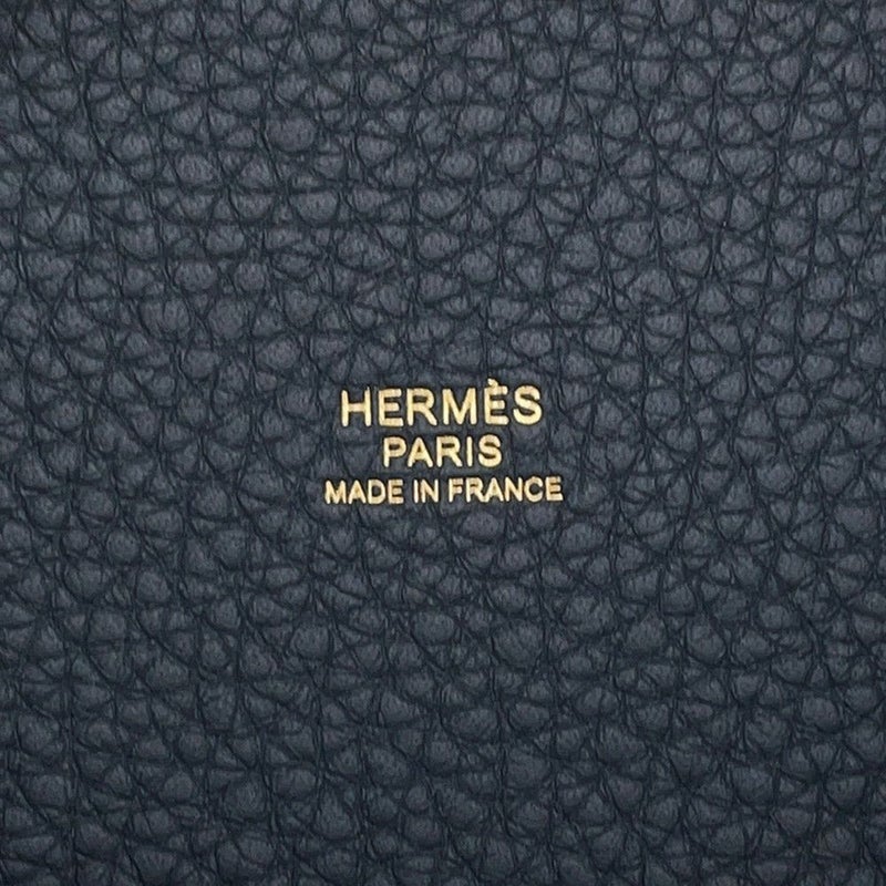 エルメス ハンドバッグ ピコタンロックPM グリミスティ/シャンパンゴールド金具 トリヨンクレマンス W刻印