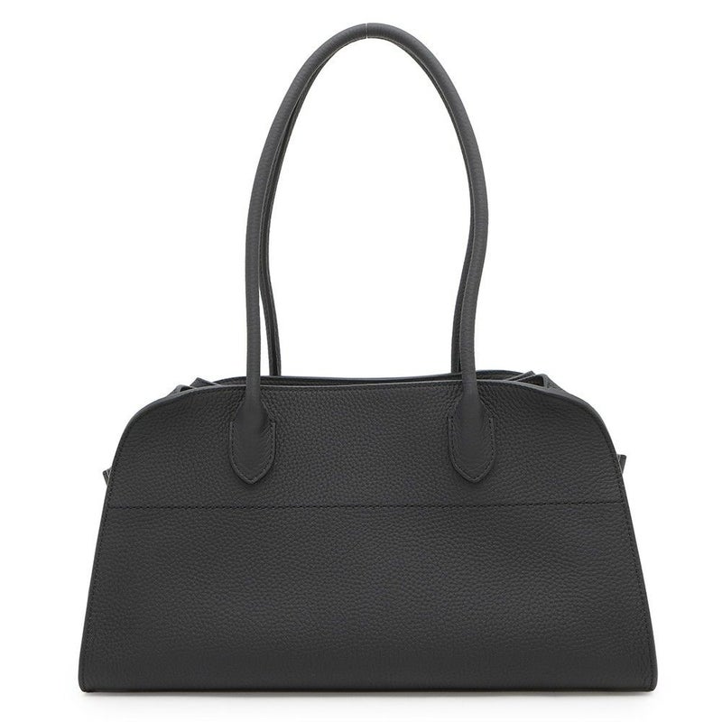 ザ ロウ トートバッグ マルゴー12 レザー W1712 L133 THE ROW ショルダーバッグ 黒