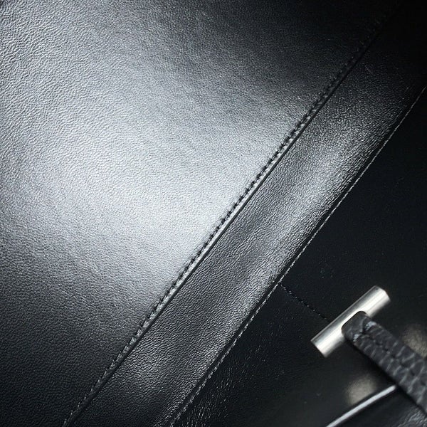 ザ ロウ トートバッグ マルゴー12 レザー W1712 L133 THE ROW ショルダーバッグ 黒