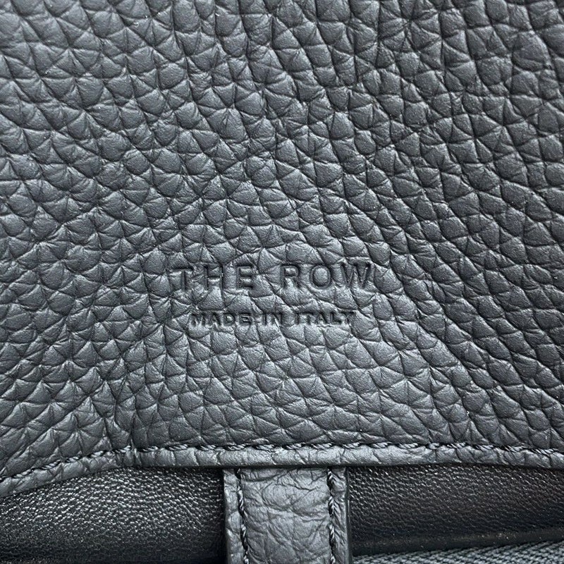 ザ ロウ トートバッグ マルゴー12 レザー W1712 L133 THE ROW ショルダーバッグ 黒