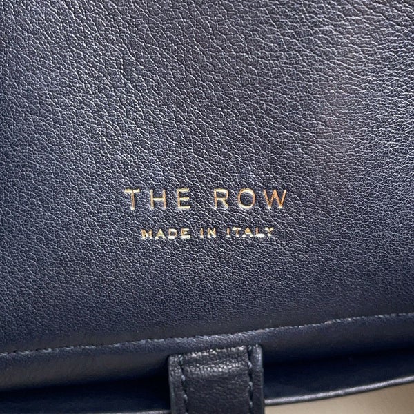 ザ ロウ ハンドバッグ マルゴー10 レザー W1190 L72 THE ROW 2wayショルダーバッグ 黒