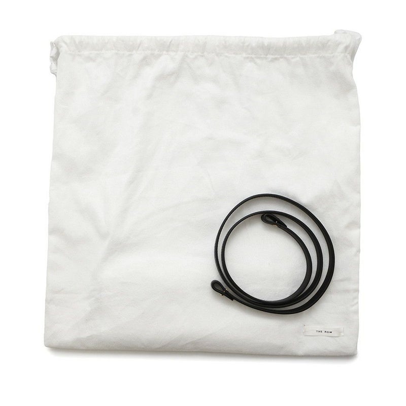 ザ ロウ ハンドバッグ マルゴー10 レザー W1190 L72 THE ROW 2wayショルダーバッグ 黒