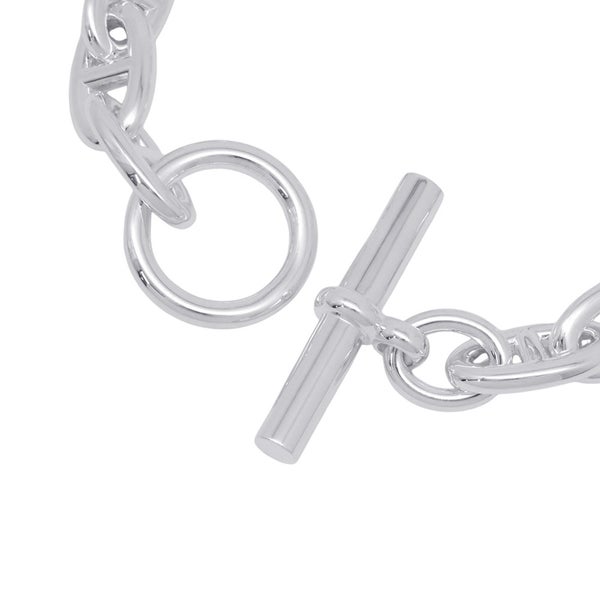 エルメス ブレスレット シェーヌダンクルGM 15コマ SV925シルバー HERMES Chaine d'Ancre ジュエリー