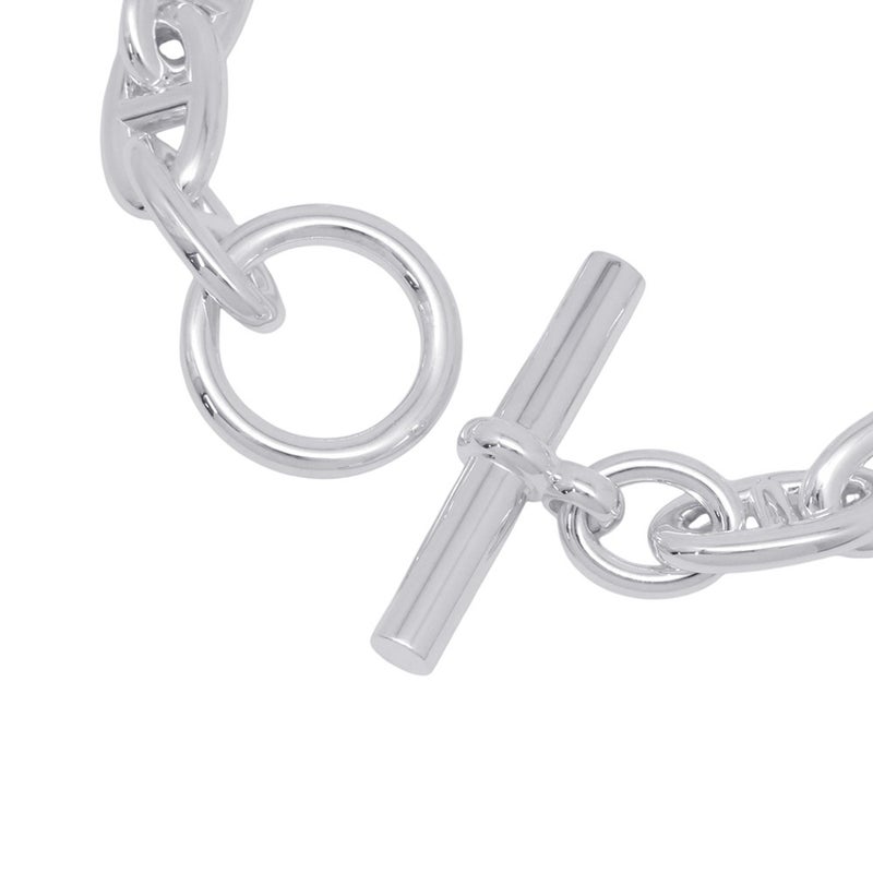 エルメス ブレスレット シェーヌダンクルGM 15コマ SV925シルバー HERMES Chaine d'Ancre ジュエリー