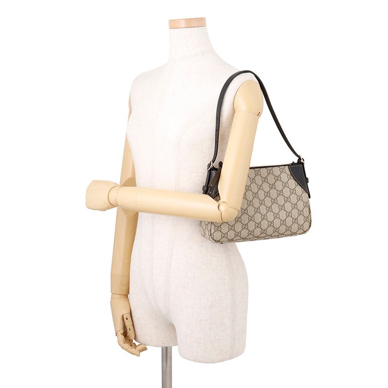グッチ ショルダーバッグ GGエンブレム GGスプリーム/レザー 815218 GUCCI バッグ 2way
