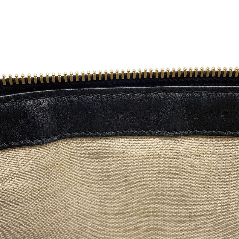 グッチ トートバッグ マイクログッチシマ レザー 449656 GUCCI 2wayショルダーバッグ 黒 アウトレット品