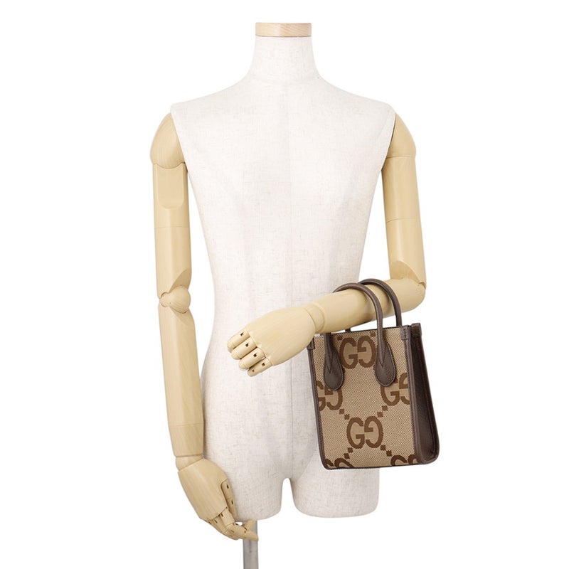 グッチ トートバッグ ジャンボGG ミニ 699406 GUCCI 2wayショルダーバッグ ミニバッグ