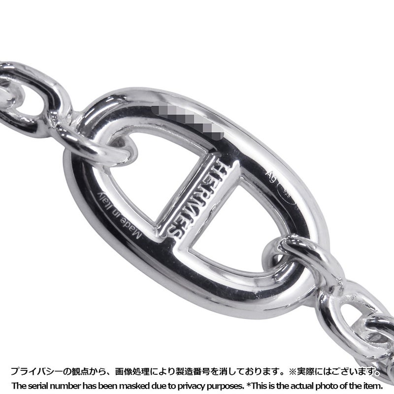 エルメス ネックレス シェーヌダンクル ファランドール SV925シルバー サイズ120 HERMES ロングネックレス Farandole