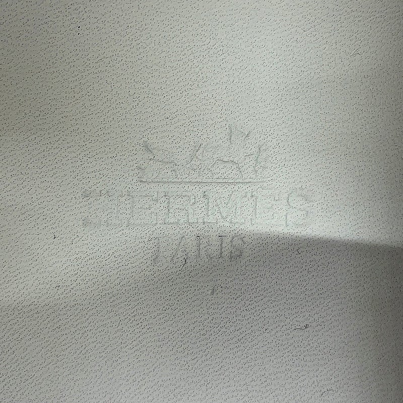 エルメス スニーカー ディープ ファブリック ラバー レディースサイズ38.5 HERMES 靴 白