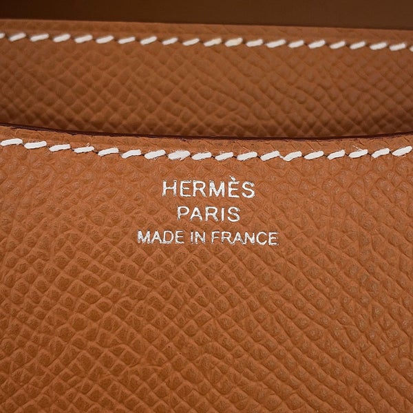 エルメス ショルダーバッグ ミニ コンスタンス3 ミロワール ゴールド/シルバー金具 エプソン G刻印 HERMES Constance